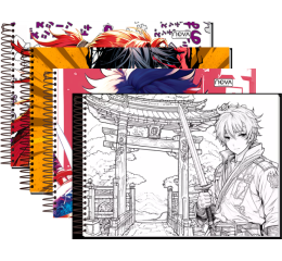 LIVRO DE COLORIR 120GR 48FL 15X21 ANIMACOM 2620-1